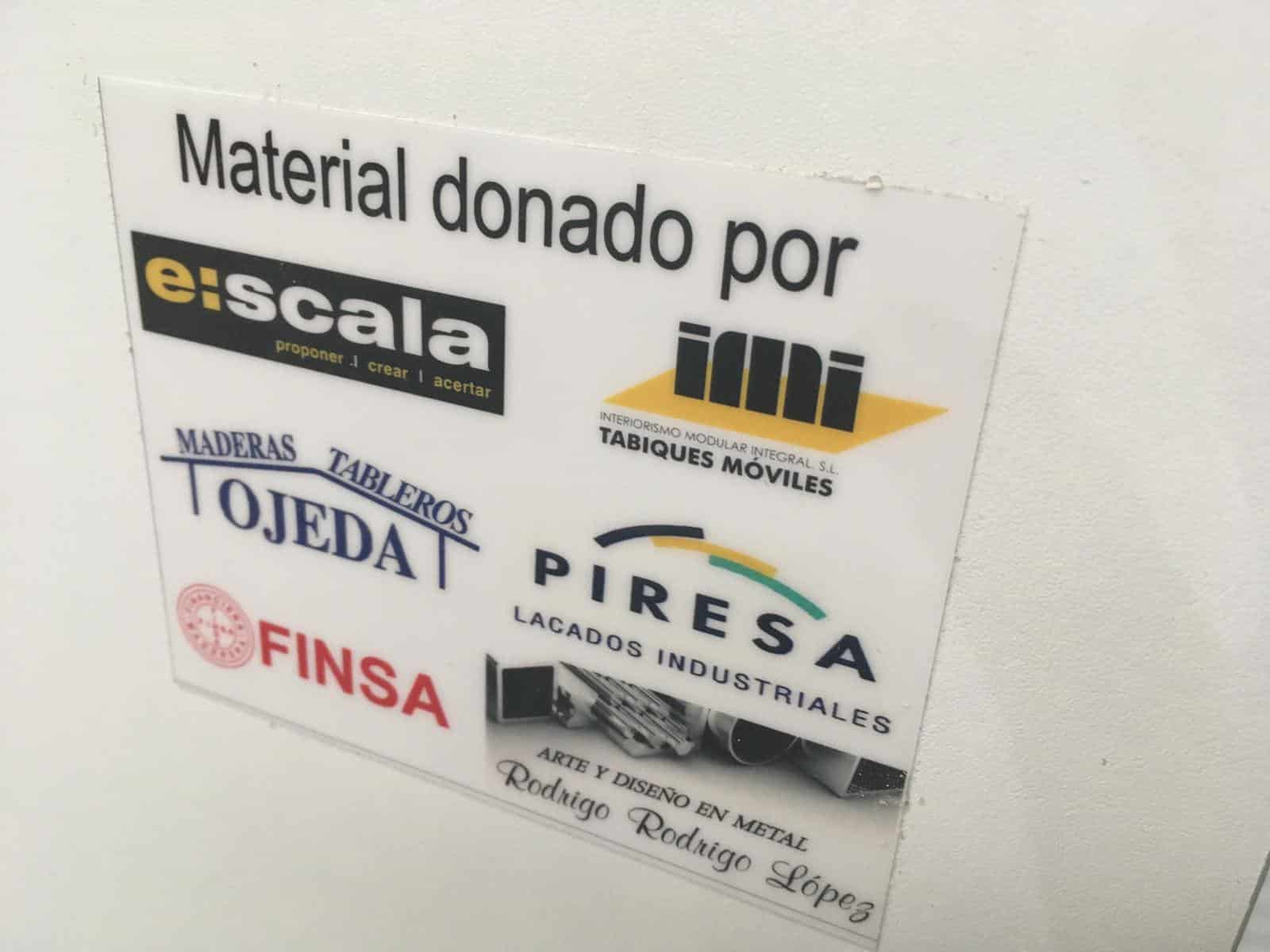 Seis empresas donan 80 biombos autoportantes al Hospital San Pedro de Logroño 2 Seis empresas donan 80 biombos autoportantes al Hospital San Pedro de Logroño 2