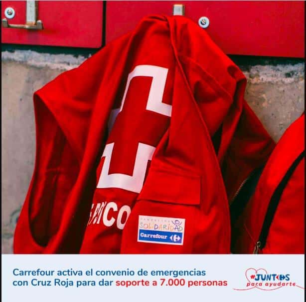 Carrefour y Cruz Roja activan su 'Dispositivo de Respuesta Inmediata en Emergencias' ante la crisis del Covid-19 2 Carrefour y Cruz Roja activan su 'Dispositivo de Respuesta Inmediata en Emergencias' ante la crisis del Covid-19 2