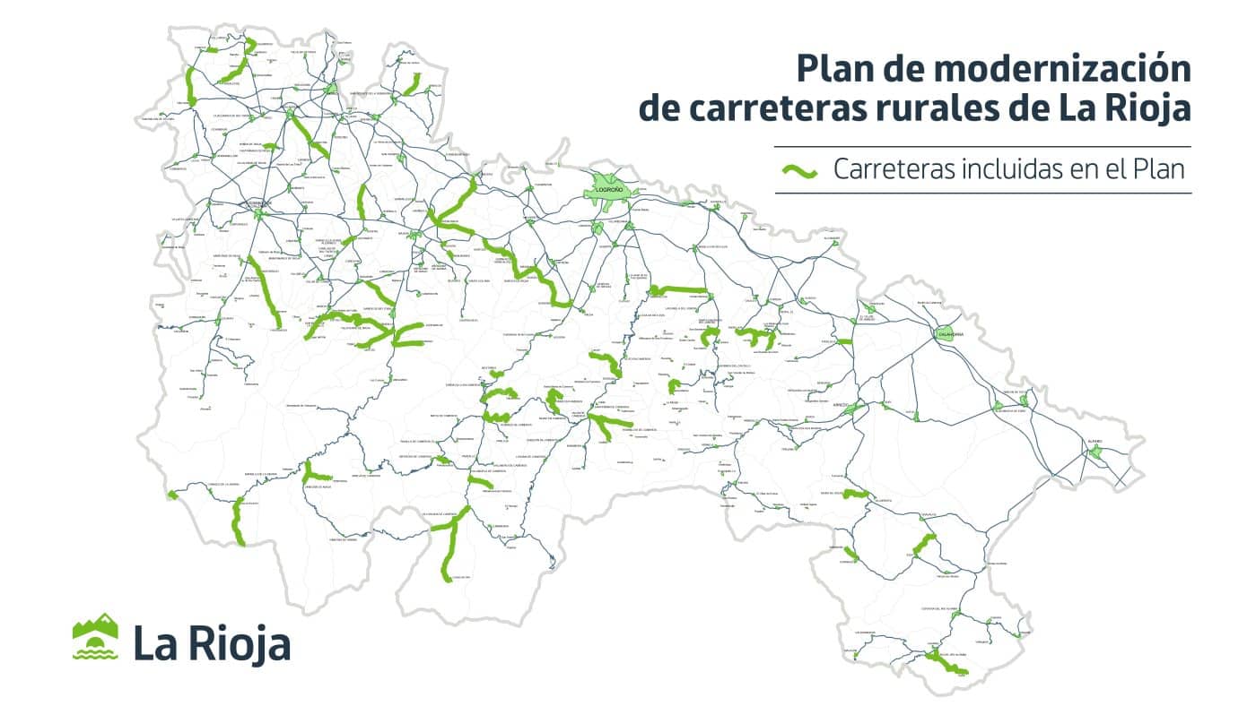 La Rioja impulsa un ambicioso plan de modernización de carreteras rurales con 27,6 millones de euros 2