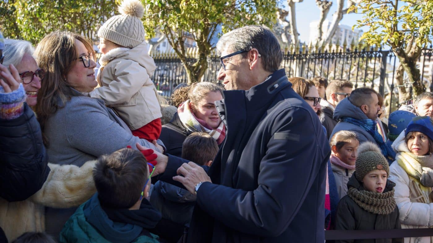 Capellán subraya el papel de La Rioja en el origen y el futuro del español durante la recepción a los Reyes Magos 5