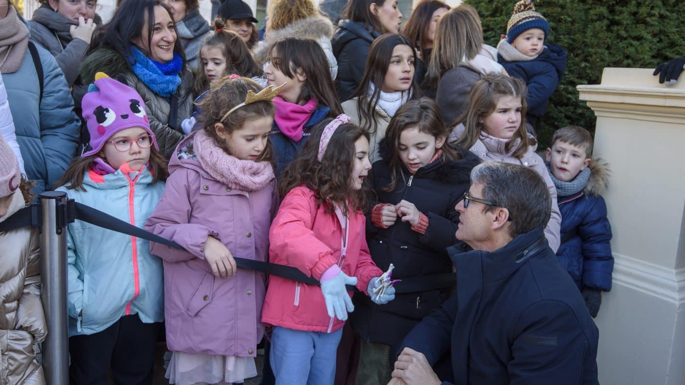 Capellán subraya el papel de La Rioja en el origen y el futuro del español durante la recepción a los Reyes Magos 6