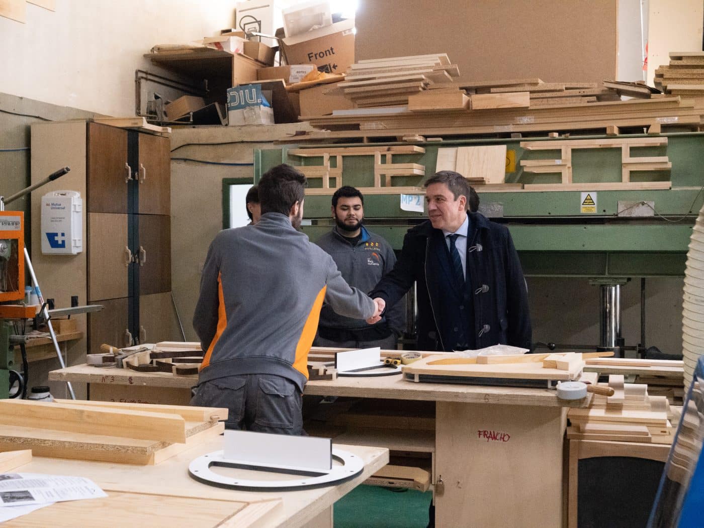 El IES Rey Don García de Nájera renueva sus instalaciones con una inversión superior a los 370.000 euros 6 El IES Rey Don García de Nájera renueva sus instalaciones con una inversión superior a los 370.000 euros 6