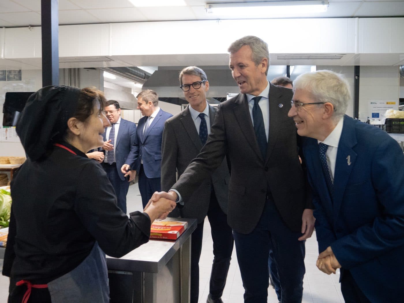 El presidente de la Xunta visita la Escuela de Hostelería de Santo Domingo de la Calzada 3