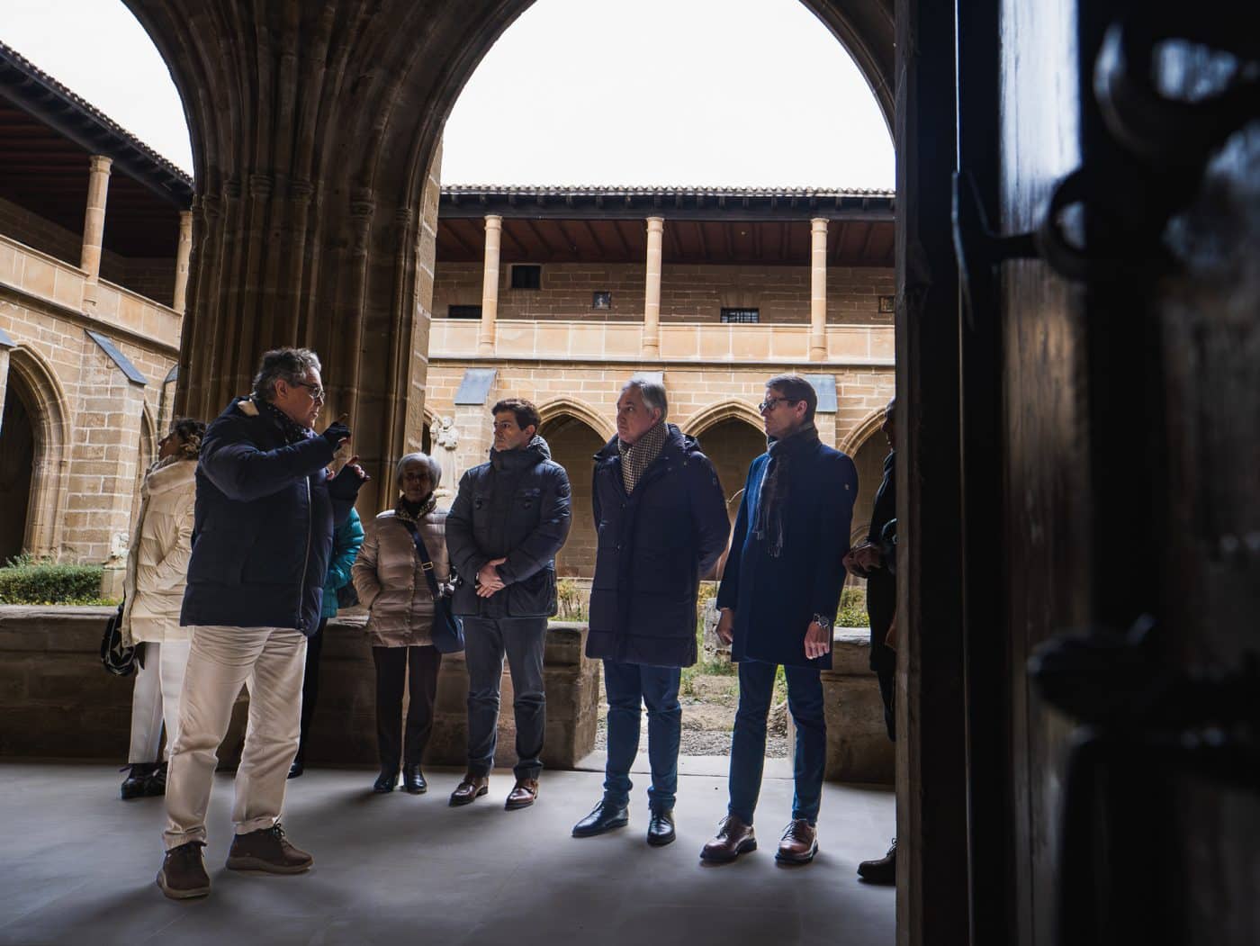 Finaliza la primera fase de restauración del claustro del Monasterio de la Piedad de Casalarreina 3