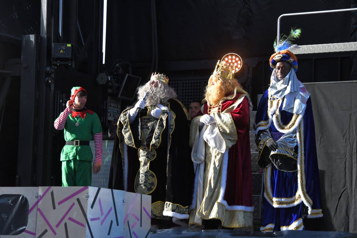 FOTOS: Los Reyes Magos llegan a Haro en un helicóptero de la Guardia Civil 27