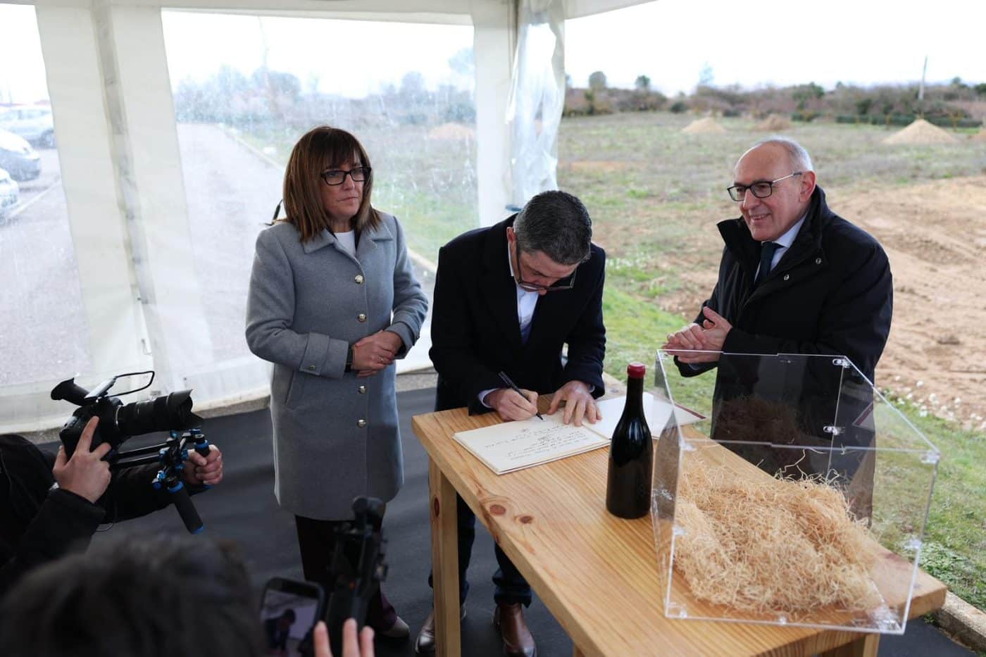 Laguardia acoge el inicio de las obras de EDA Drinks & Wine Campus, referente en vino y bebidas 2