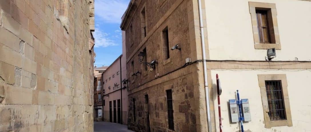 Nájera inicia los trabajos de modernización del alumbrado en el entorno de Santa María la Real 3