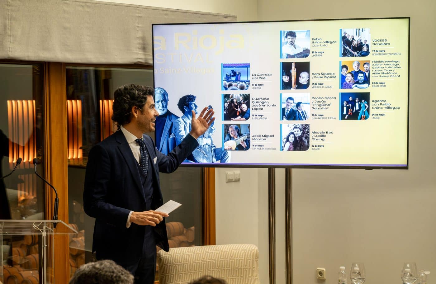 Plácido Domingo encabeza el programa musical de la quinta edición de La Rioja Festival 3