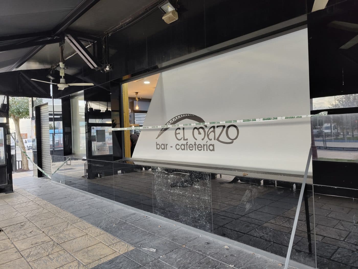 Roban en el Bar El Mazo de Haro 2