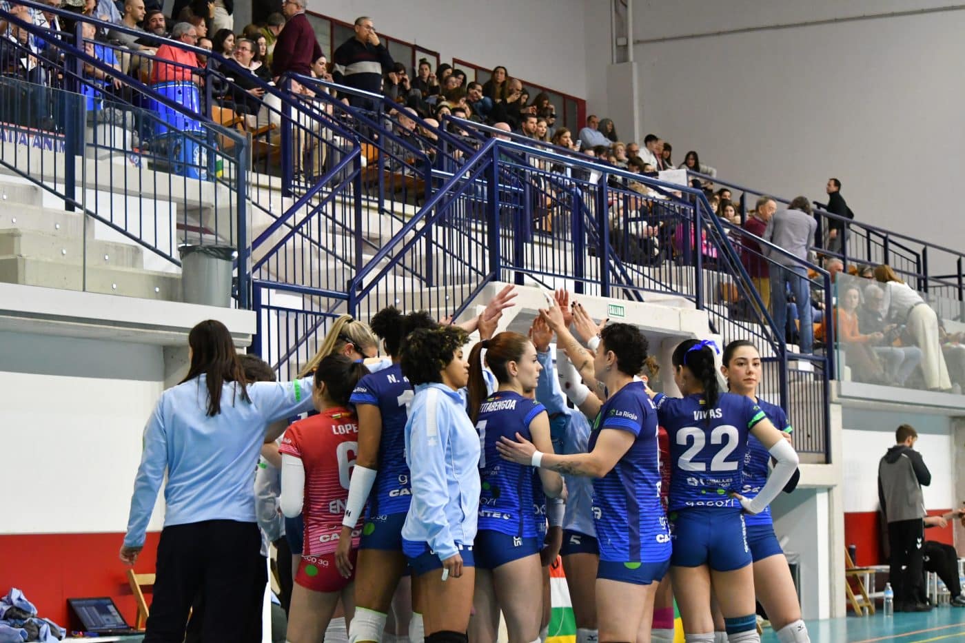 El OCISA Haro no puede plantar cara al campeón de Copa y sufre su quinta derrota seguida 2