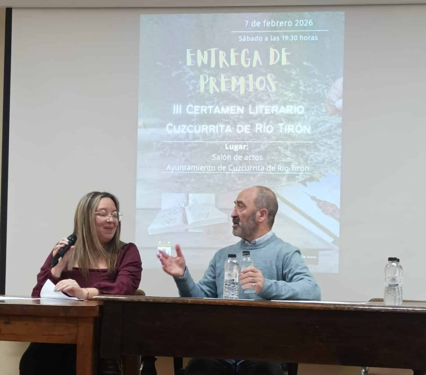 Evelyn Megías gana el III Certamen Literario de Cuzcurrita de Río Tirón en la modalidad adulta 3