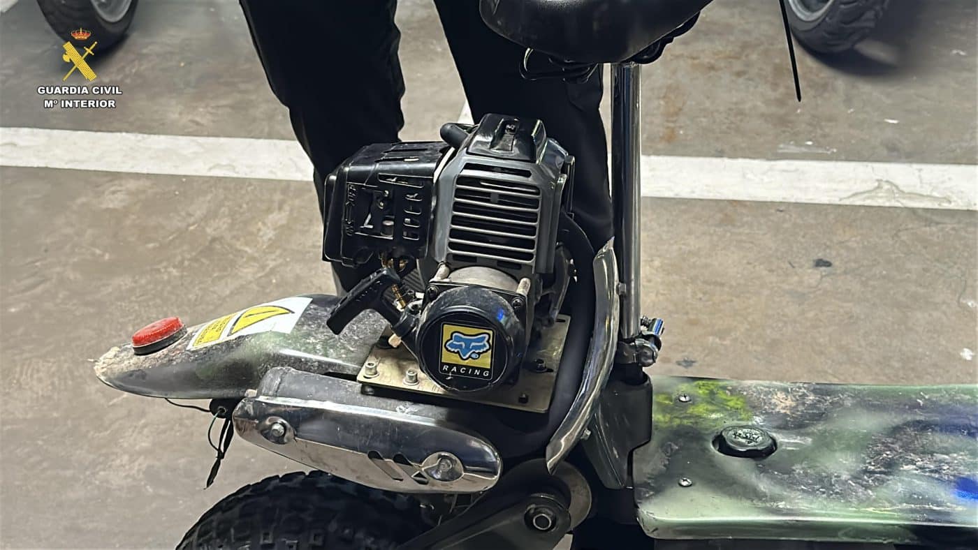 La Guardia Civil interviene en La Rioja un patinete y una bicicleta modificados para circular más rápido 2