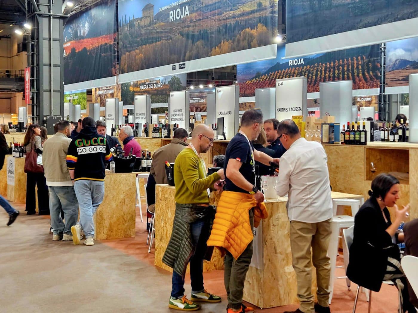 Las bodegas riojanas buscan nuevos mercados en la feria Barcelona Wine Week 7