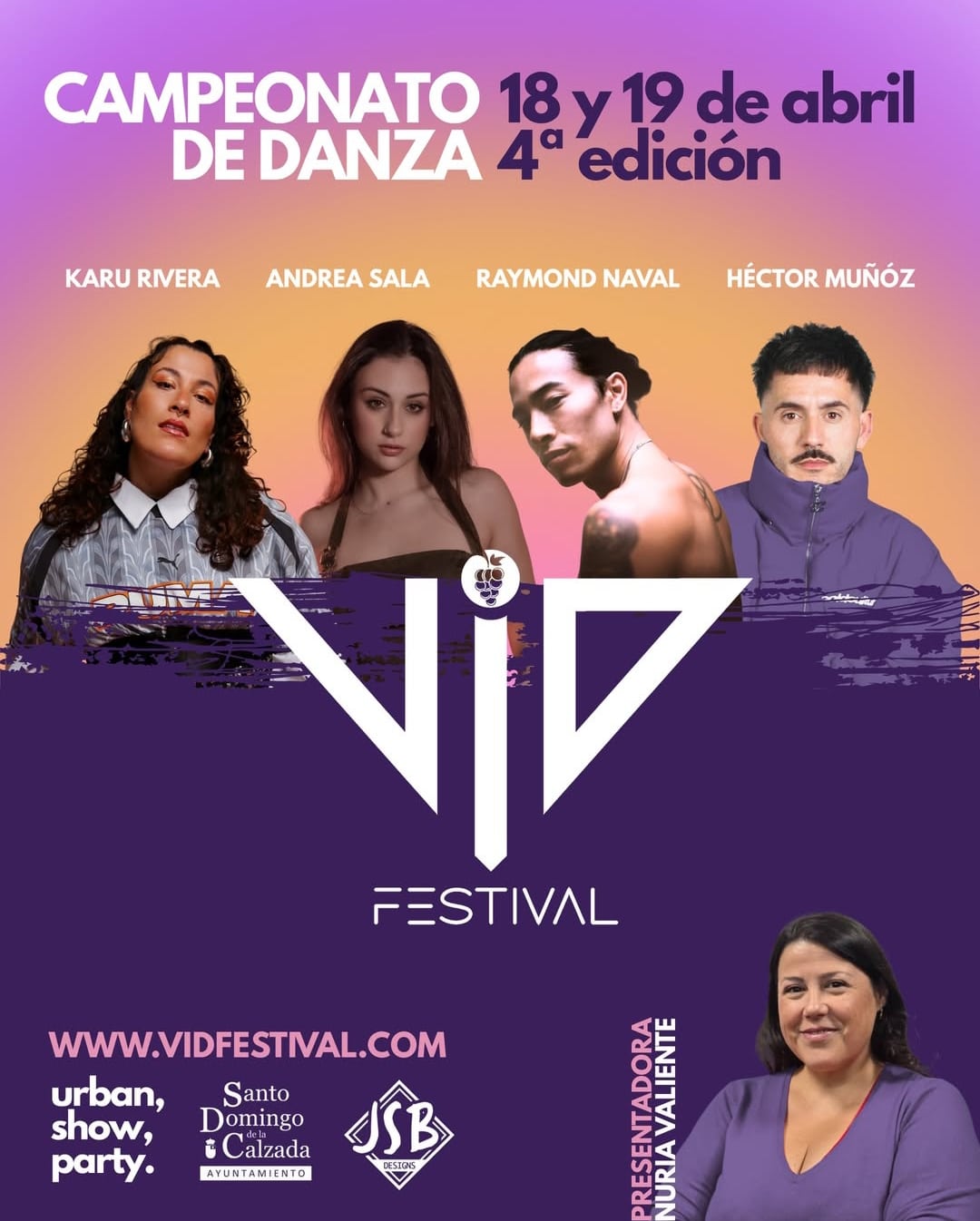 Santo Domingo de la Calzada volverá a convertirse en capital de la danza con la 4ª edición del VID Festival 2