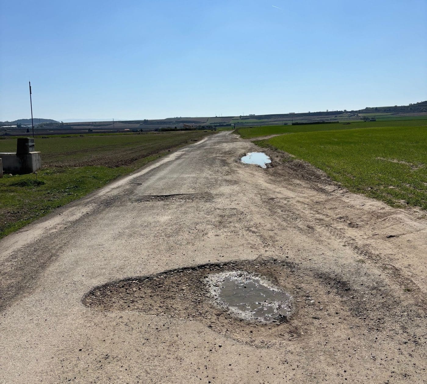 BUZÓN CIUDADANO: Denuncian el deterioro de los caminos de Cuzcurritilla y Micalanda en Haro y reclaman una solución 7