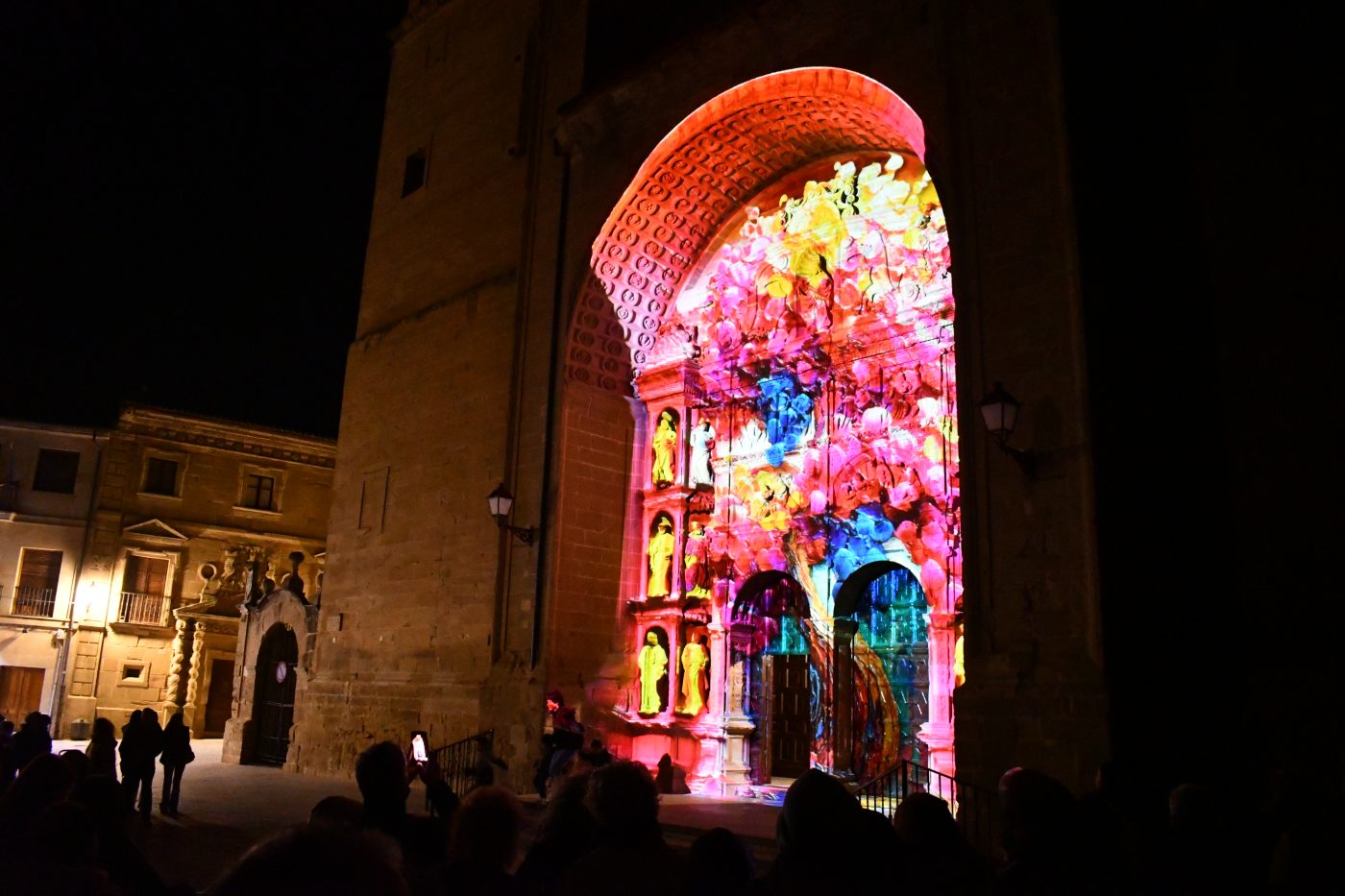 Haro ilumina su patrimonio en el arranque de su primer Festival de la Luz 2