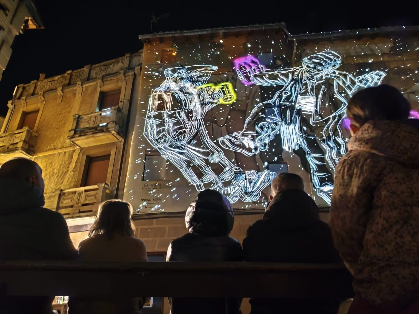 Haro ilumina su patrimonio en el arranque de su primer Festival de la Luz 3