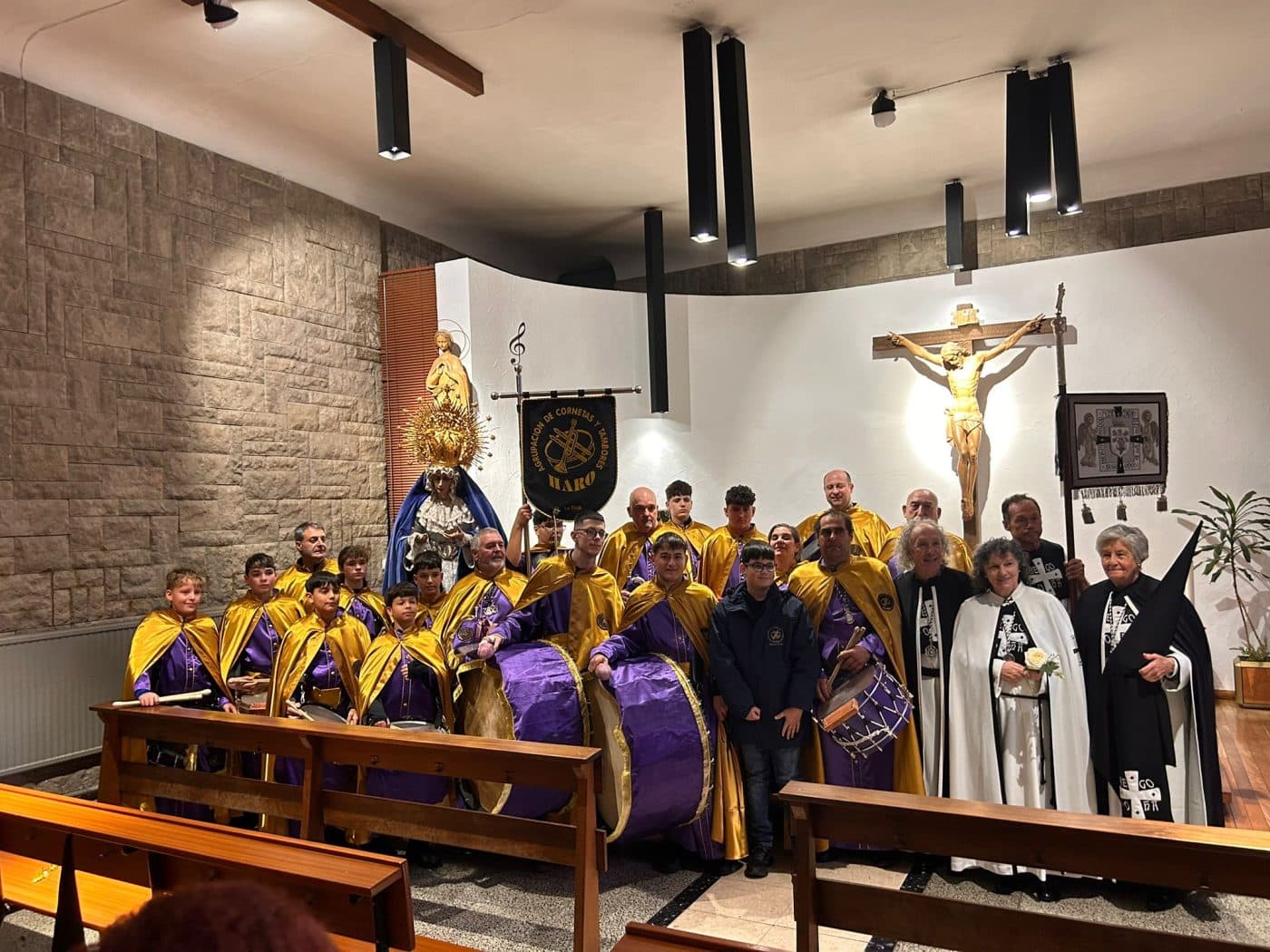 La Agrupación de Cornetas y Tambores de Haro inicia su agenda de Semana Santa en Bilbao 2
