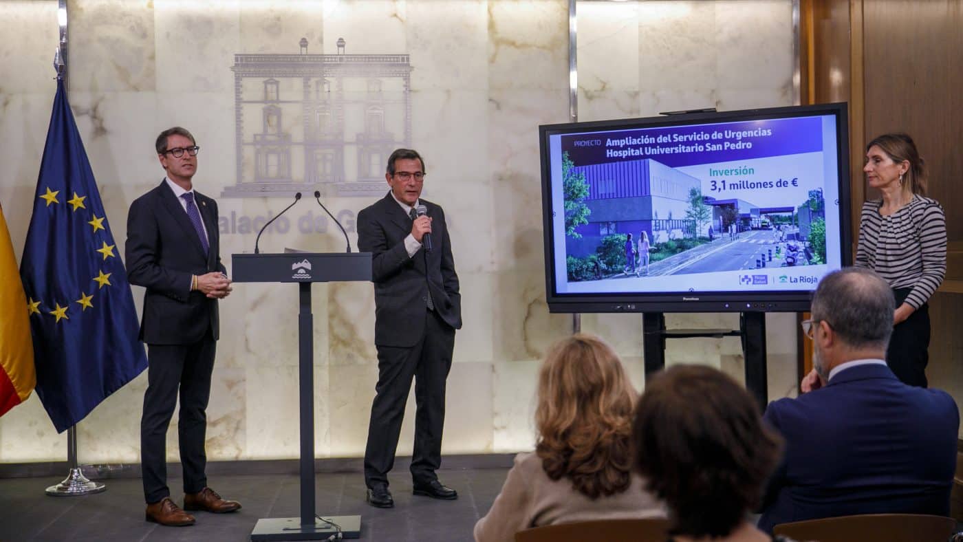 La Rioja ampliará las Urgencias del Hospital San Pedro con un nuevo edificio y una inversión de 3,1 millones 3