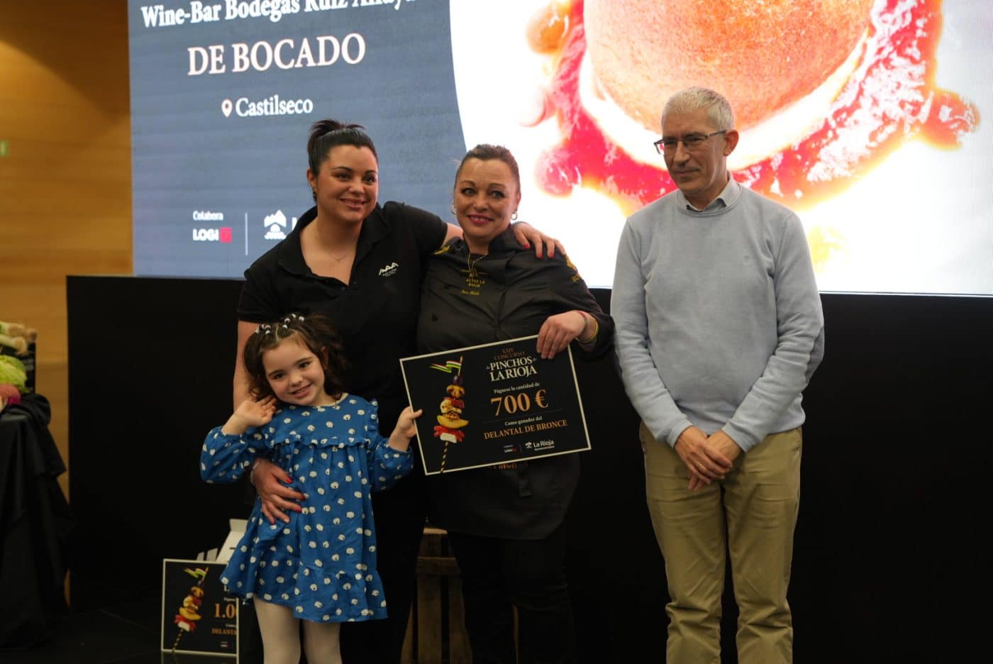 Meraki Gastrobar, de Nájera, gana el Delantal de Oro del Concurso de Pinchos de La Rioja 22 Meraki Gastrobar, de Nájera, gana el Delantal de Oro del Concurso de Pinchos de La Rioja 22