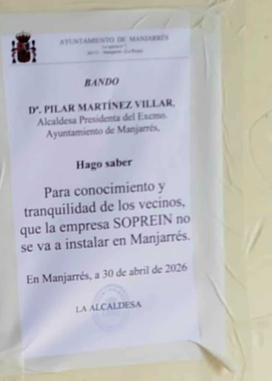 El Partido Riojano celebra que Soprein "haya escuchado a Manjarrés" 2
