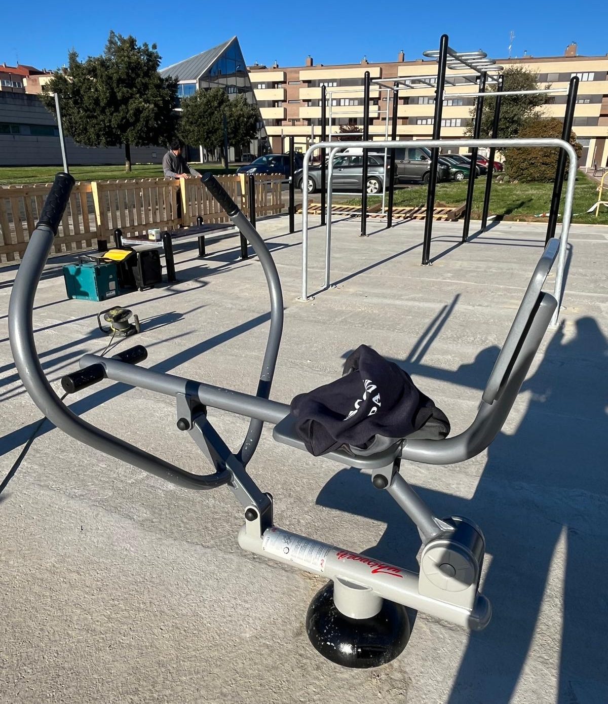 Santo Domingo de la Calzada estrena una nuevo parque de 'cross-training' para fomentar el deporte al aire libre 3 Santo Domingo de la Calzada estrena una nuevo parque de 'cross-training' para fomentar el deporte al aire libre 3