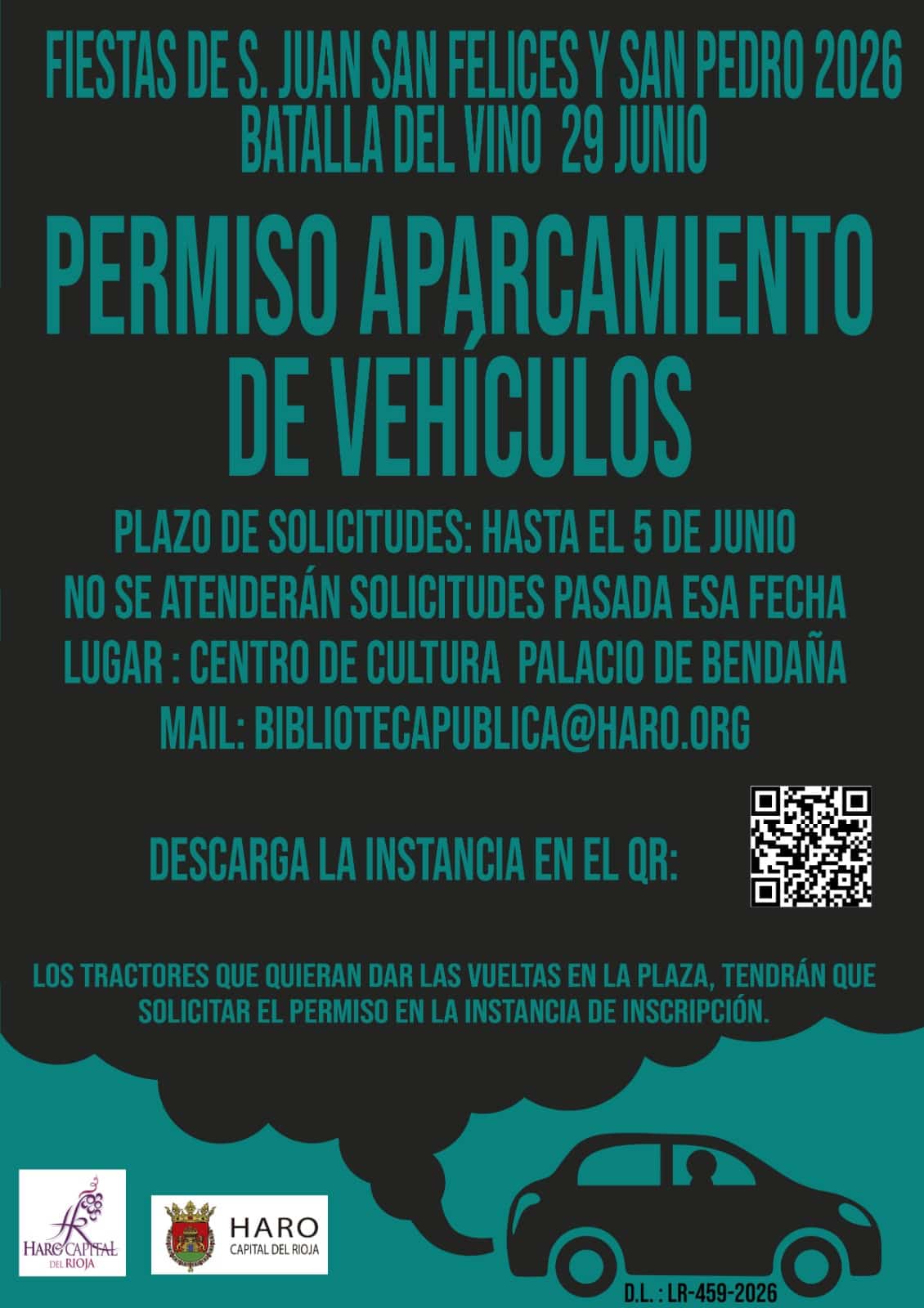 Haro abre el plazo para solicitar cántaras y permisos de aparcamiento para la Batalla del Vino 3