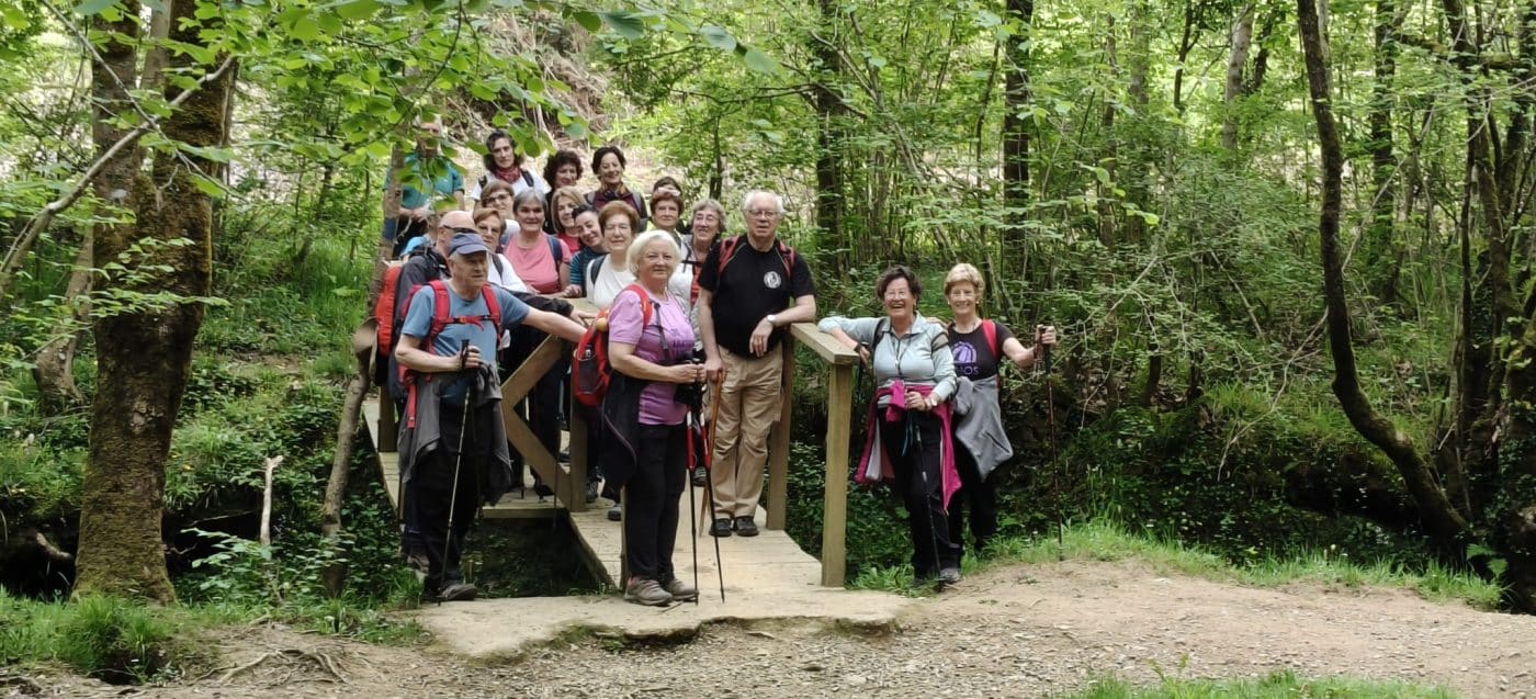 Amigos del Camino de Santiago de Haro-Rioja Alta recorren el histórico Camino de Baztán 8