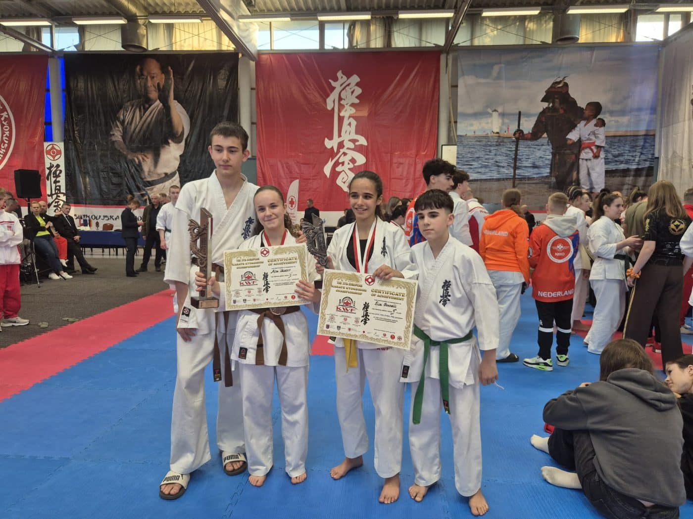 El Kyoku Haro brilla en el Europeo de KWF en Polonia 2