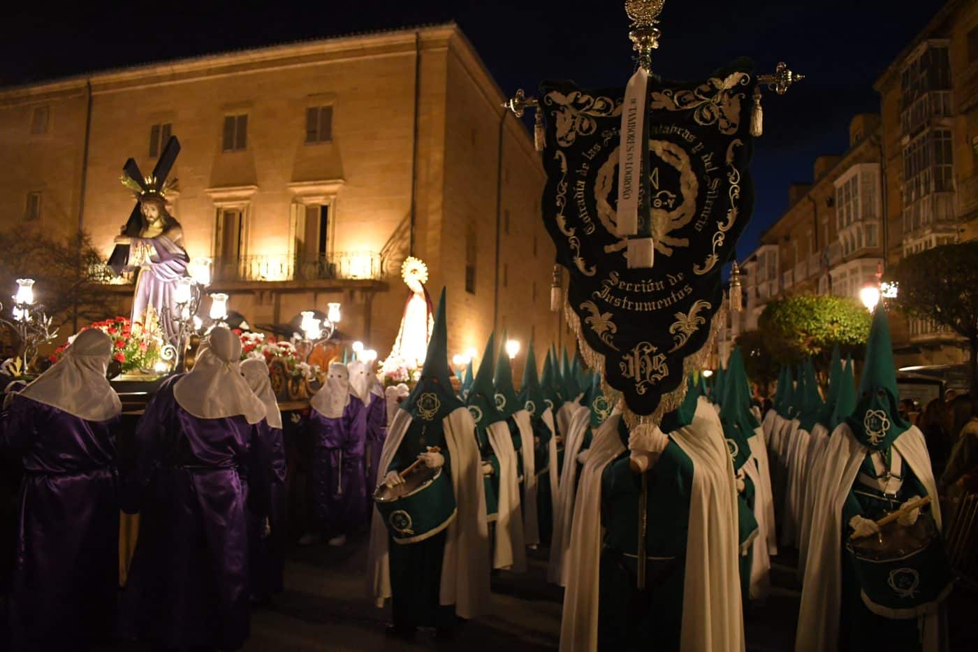 La procesión de El Encuentro vuelve a brillar en Haro sin la amenaza de la lluvia 2