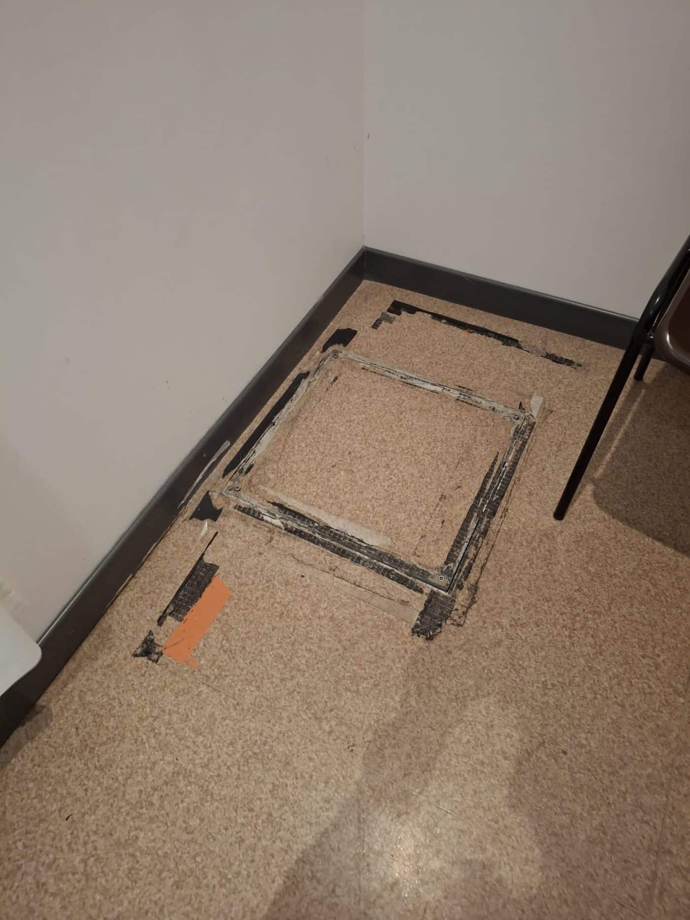 UGT denuncia malos olores, insectos y picaduras en la zona de rayos del Centro de Salud de Nájera 2