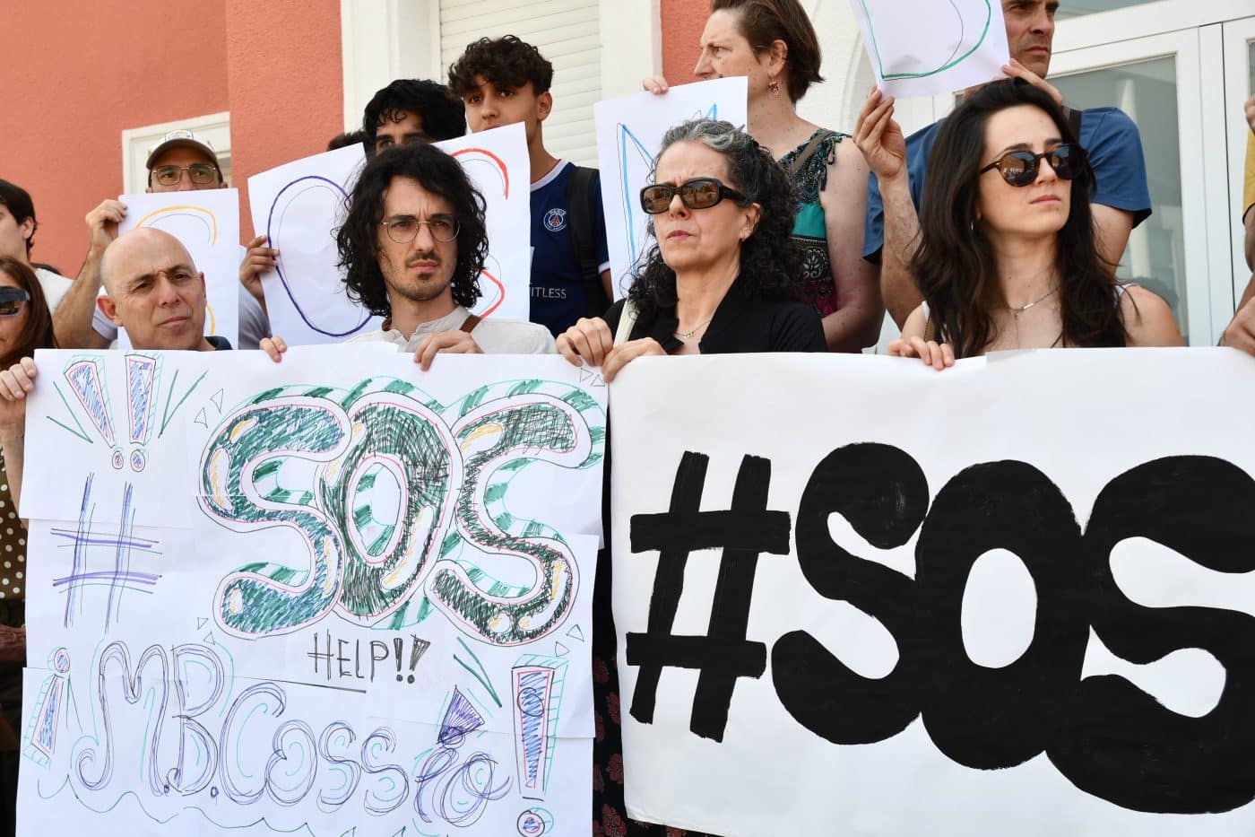 Concentración en el IES Manuel Bartolomé Cossío de Haro para exigir "espacios dignos" para el centro 4