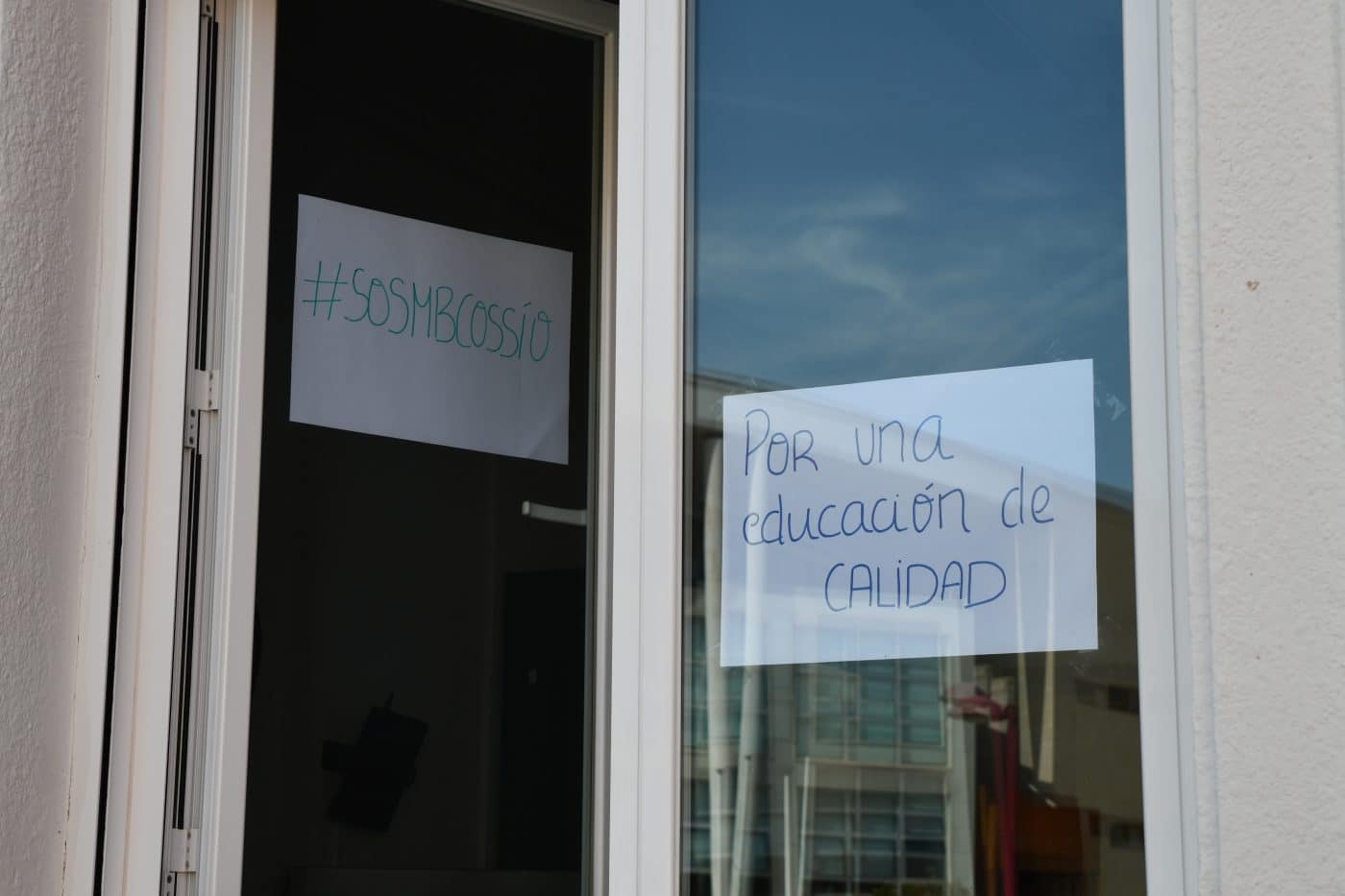 Concentración en el IES Manuel Bartolomé Cossío de Haro para exigir "espacios dignos" para el centro 24