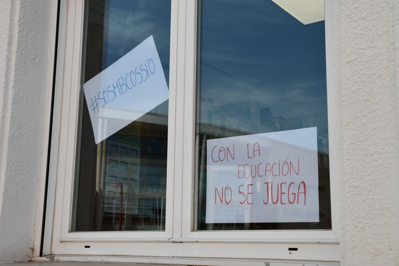 Concentración en el IES Manuel Bartolomé Cossío de Haro para exigir "espacios dignos" para el centro 26