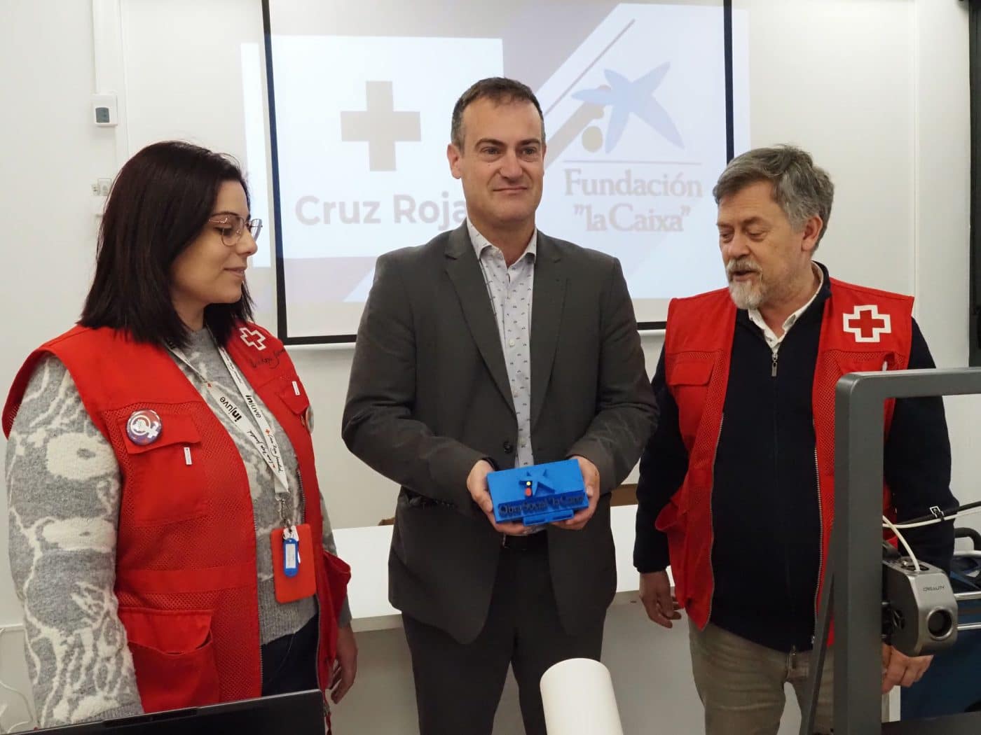 Cruz Roja Juventud impulsa en Haro un proyecto educativo con impresión 3D con el apoyo de Fundación la Caixa 2