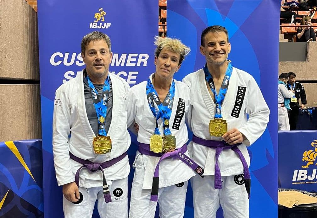 Diego Barrasa se cuelga el oro en el Campeonato de Europa Máster de jiu-jitsu en Barcelona 3