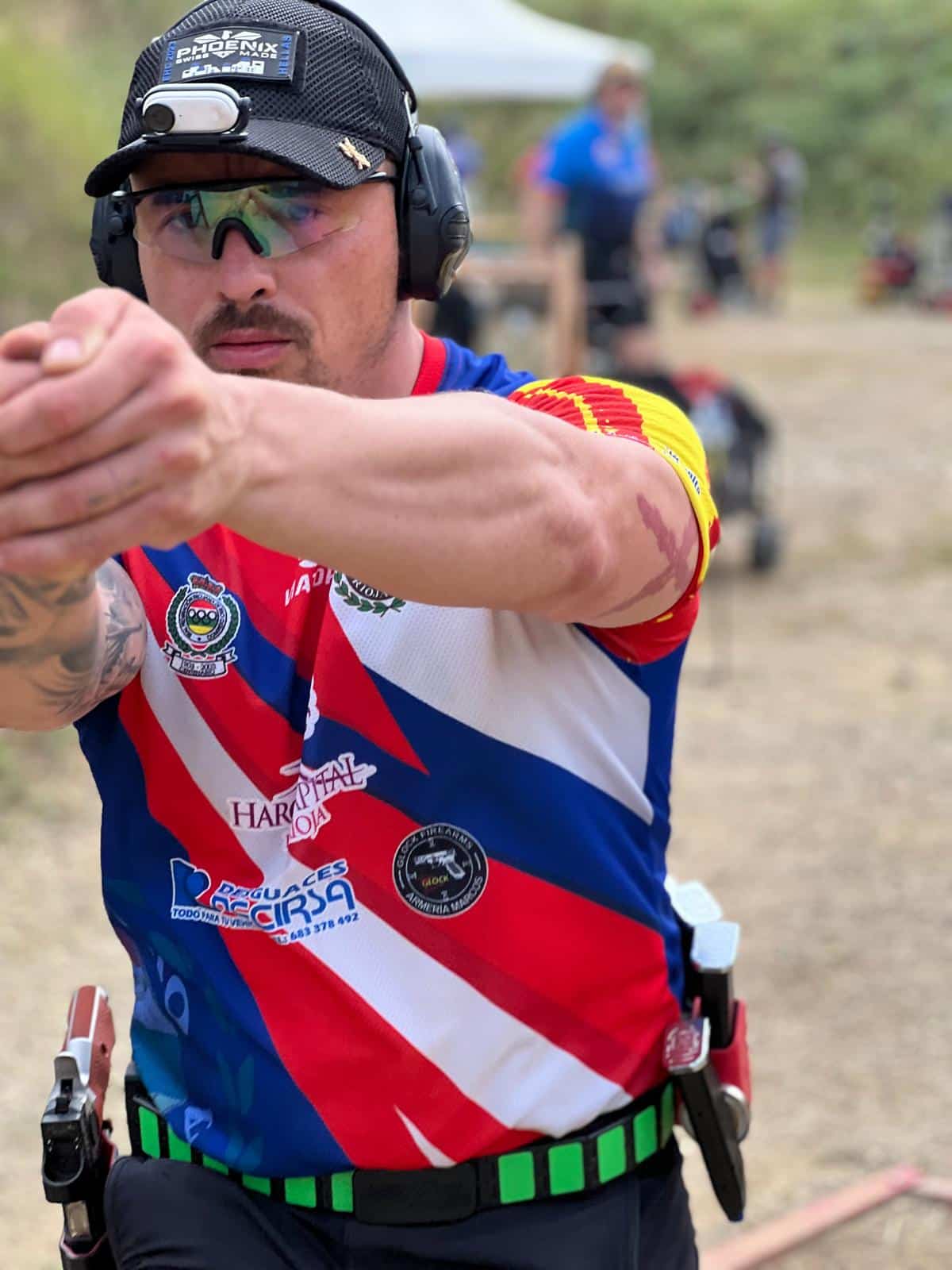 El Club de Tiro Rioja Alta roza las medallas en la Copa Presidente en As Pontes 2