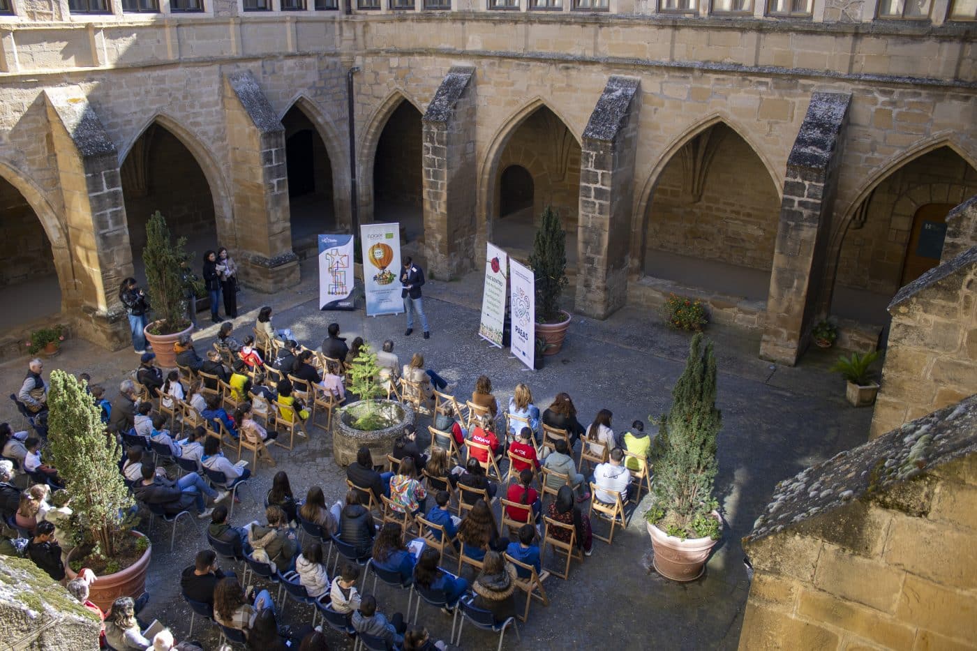 El Colegio La Salle La Estrella de San Asensio reúne a 80 participantes en el encuentro de huertos escolares ecológicos 21
