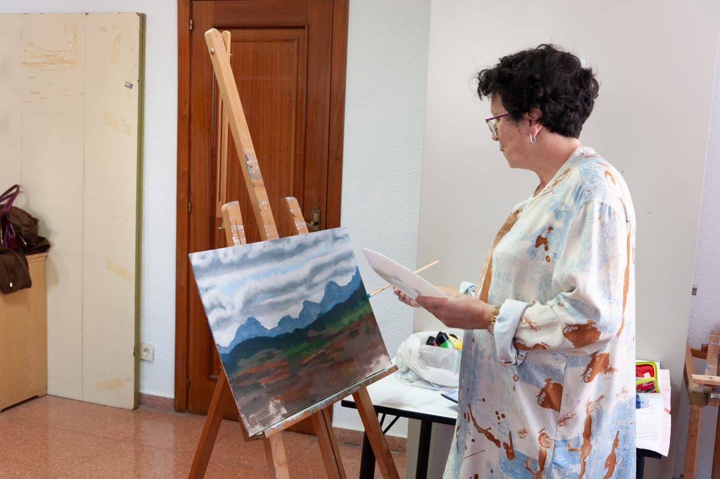 Haro acoge la exposición 'El arte de la experiencia', con obras de personas del centro de día 2