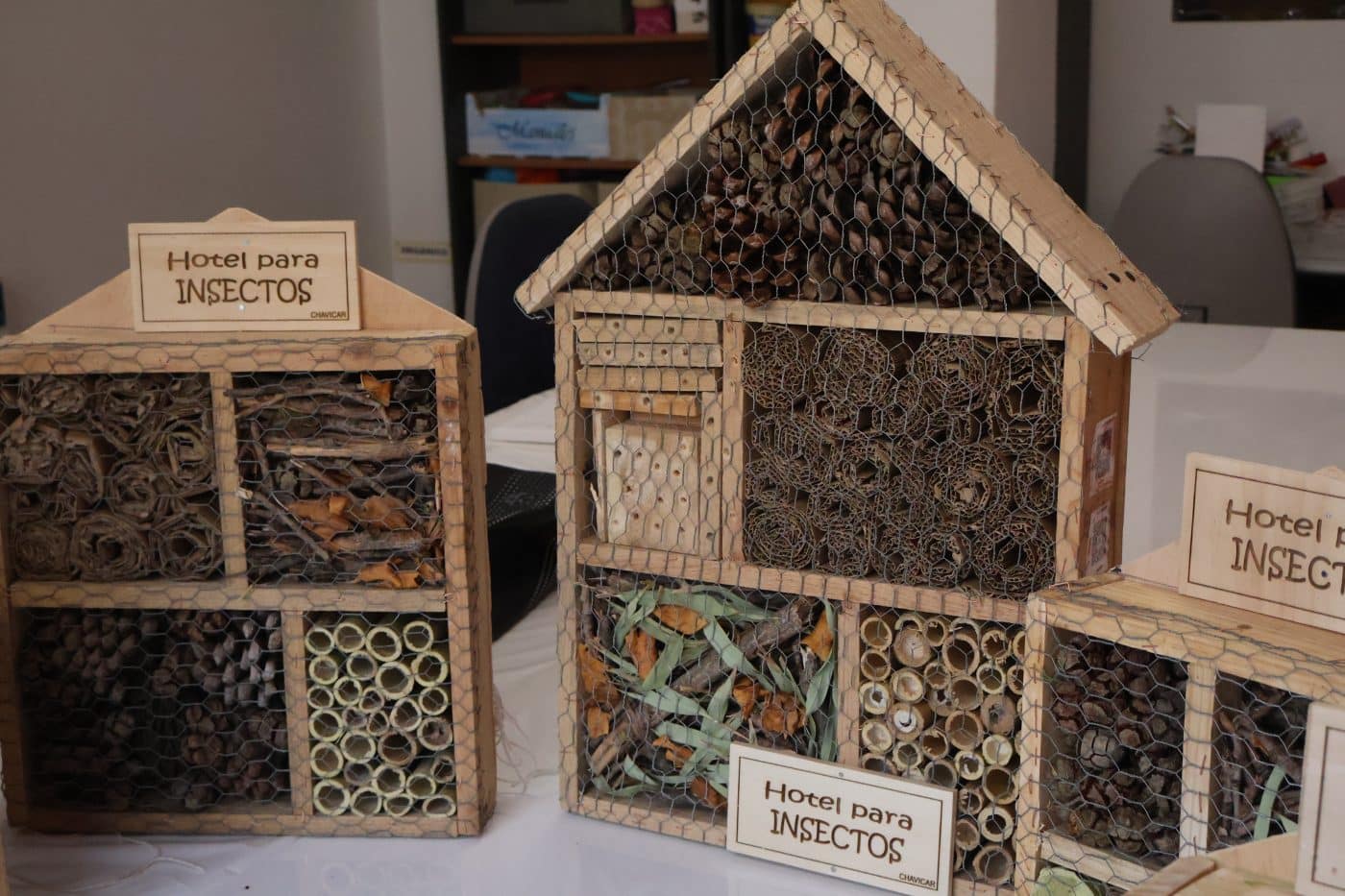 Haro estrena una red de hoteles de insectos para luchar contra el cambio climático 3
