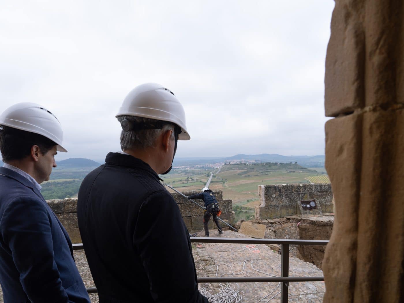 La Rioja movilizará los "fondos necesarios" para recuperar el patrimonio tras el derrumbe en San Vicente de la Sonsierra 2