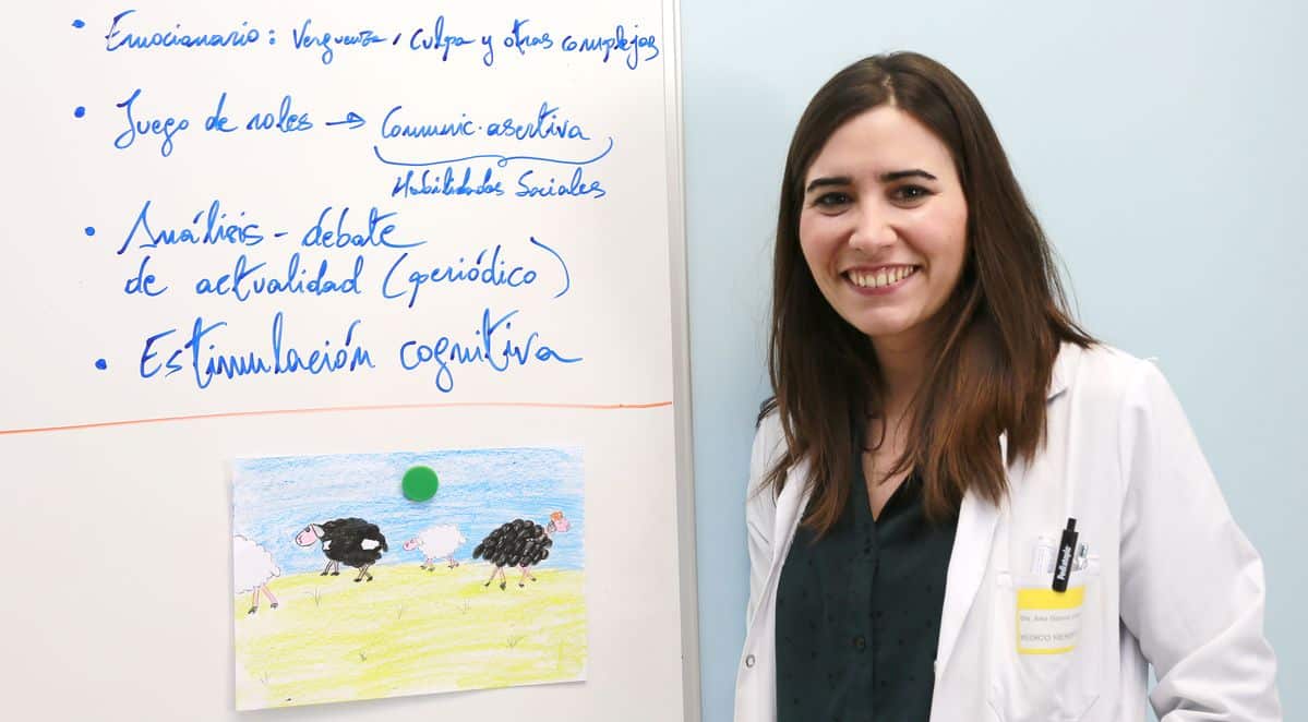 Ana Gorria, residente de psiquiatría del Hospital San Pedro, premiada en las Jornadas Nacionales de Socidrogalcohol