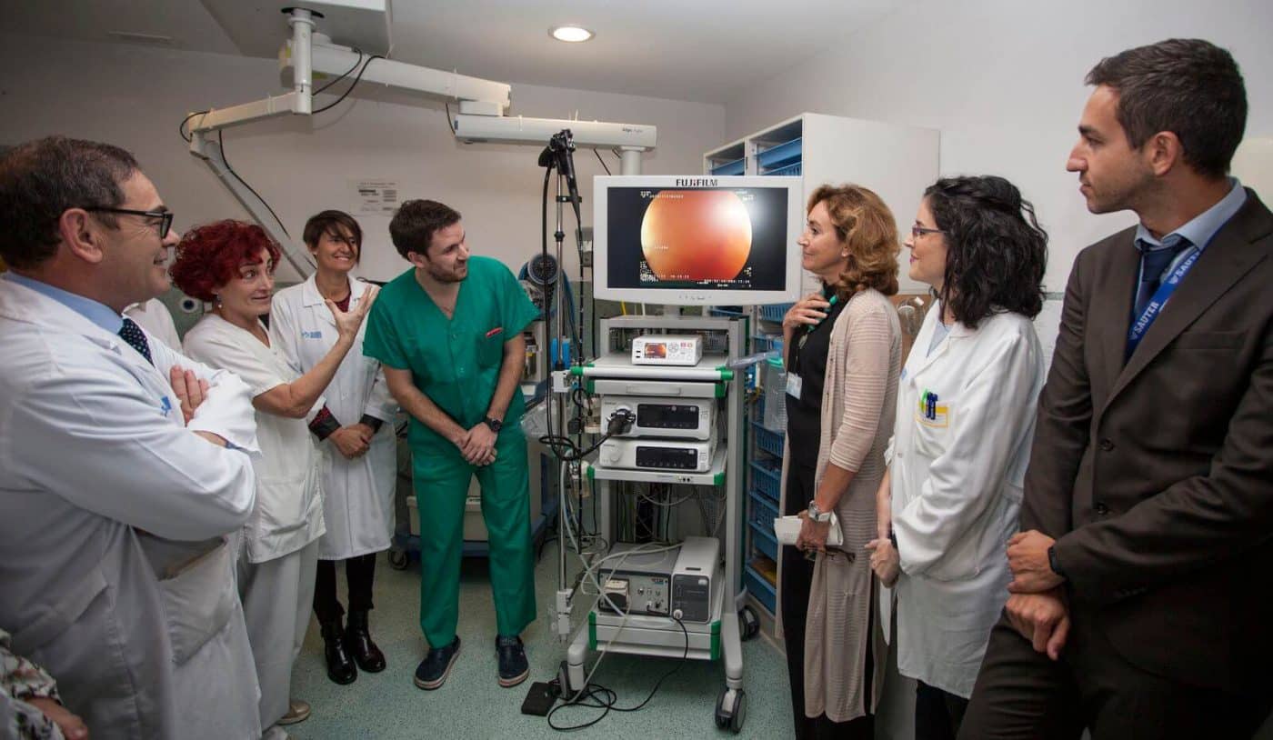 Salud incorpora cinco nuevos equipos de endoscopia y dos ecógrafos de alta definición