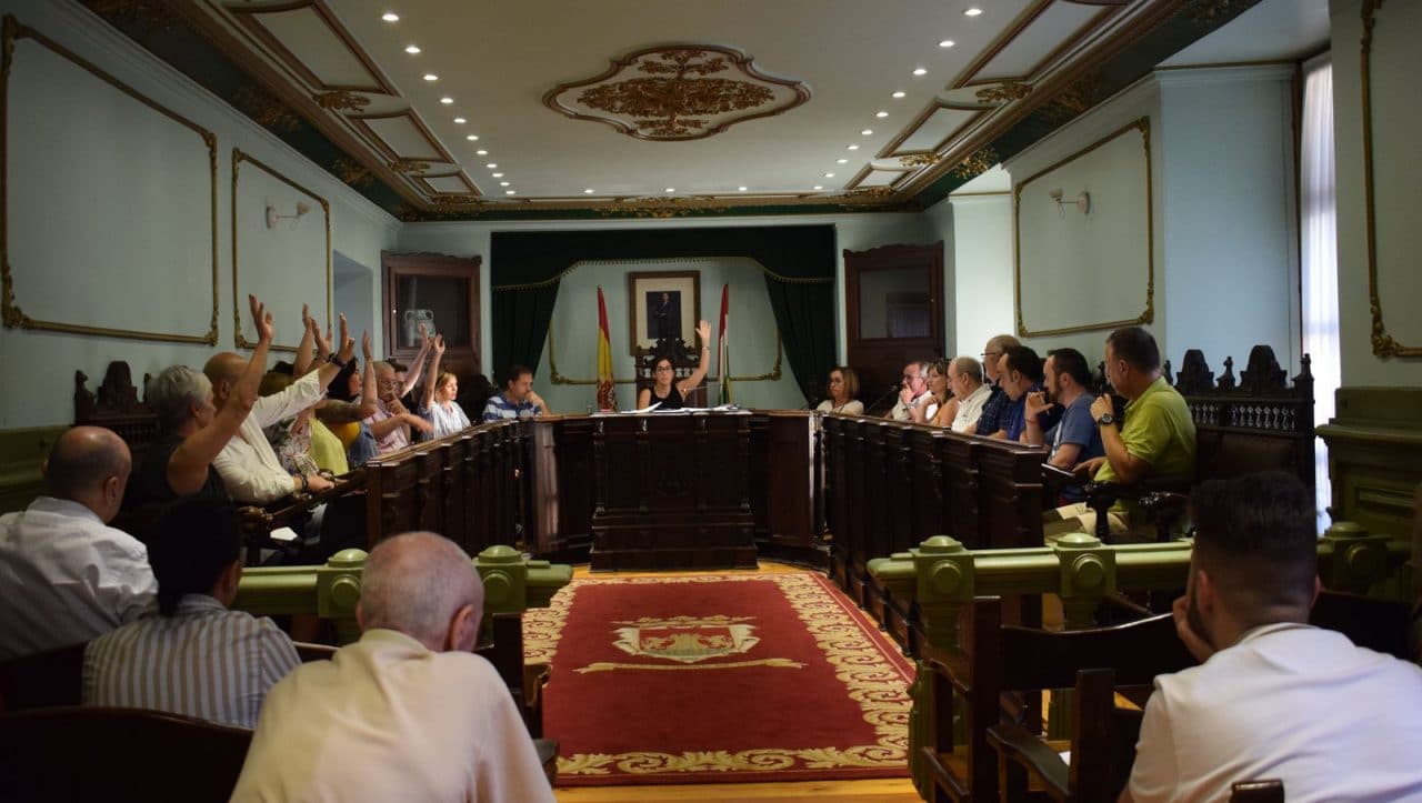 Haro recupera la presencia pública en los plenos municipales 1
