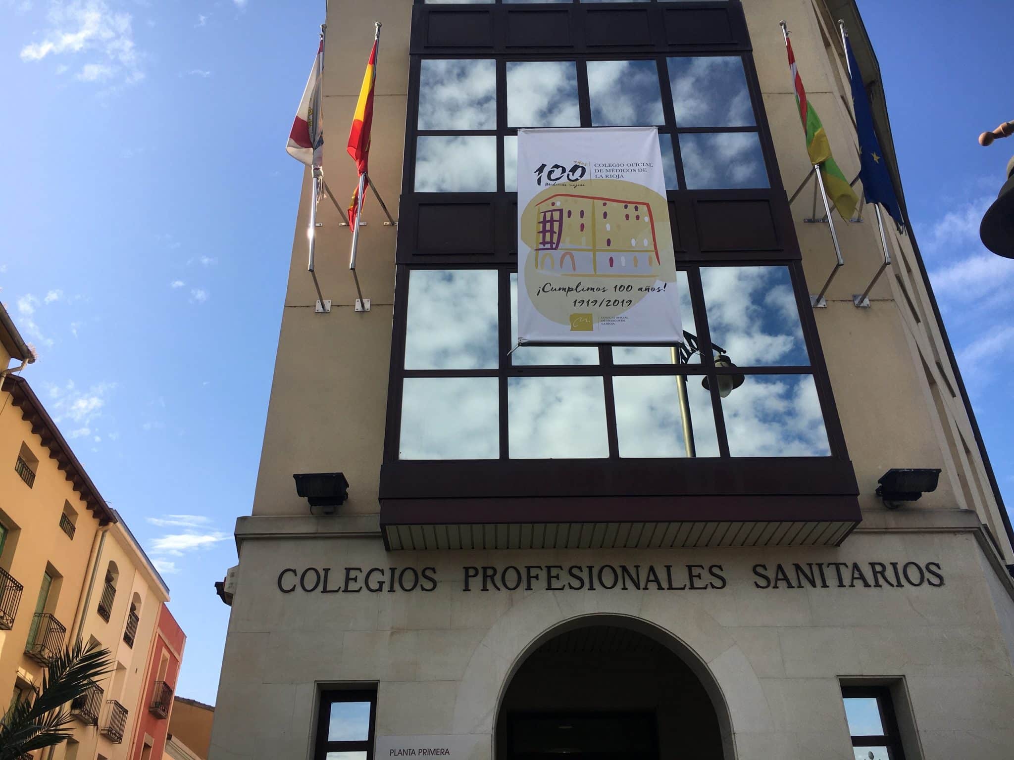 El Colegio de Médicos de La Rioja condecorará a los Cuerpos de Seguridad en su centenario por proteger la integridad de médicos y pacientes