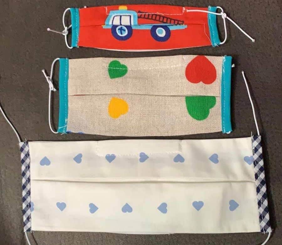 Mascarillas para los niños y niñas de Casalarreina