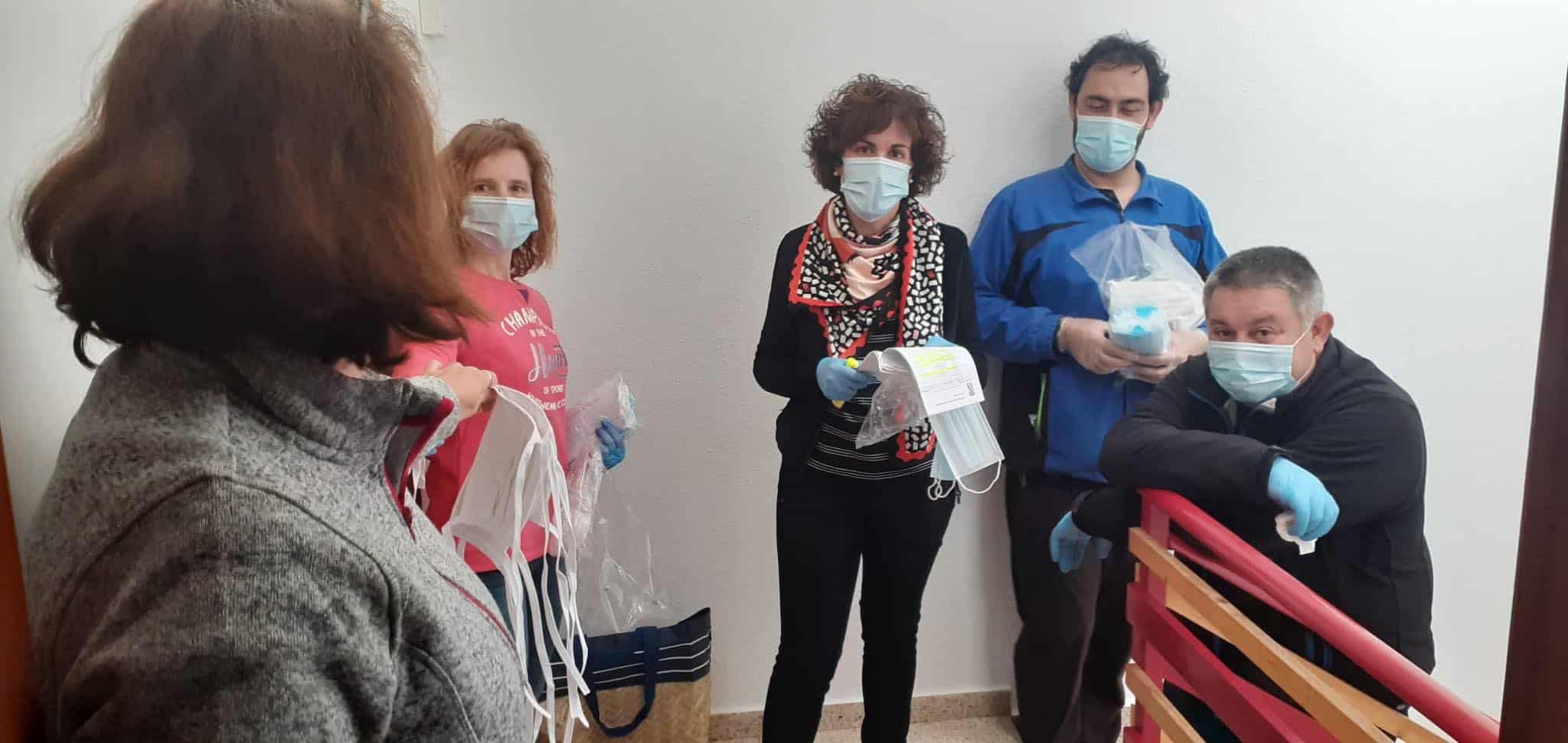 Bodega El Arca de Noé dona 1.200 mascarillas para los vecinos de San Asensio