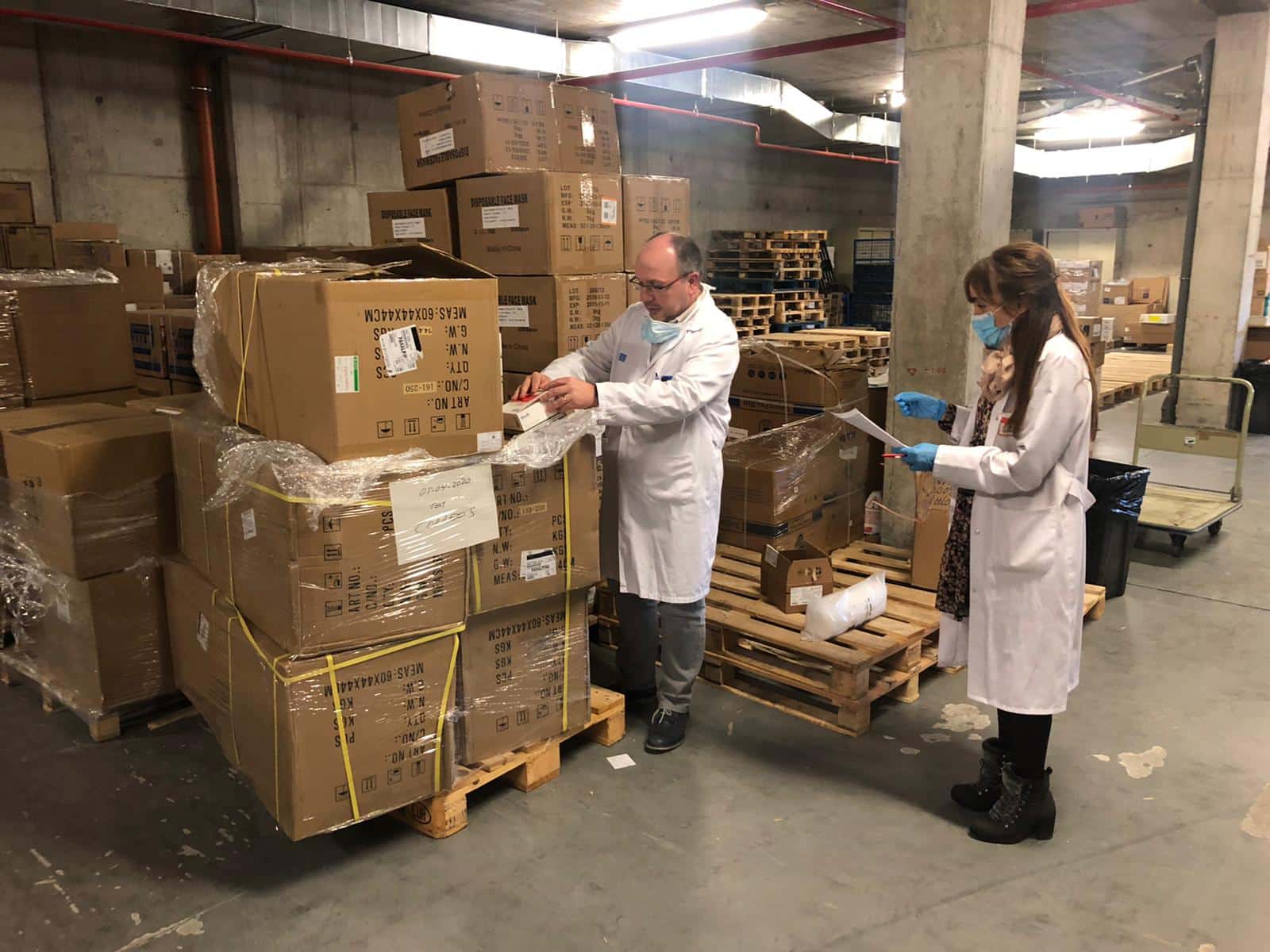 La Rioja recibe del Ministerio un primer envío de más de 12.000 test rápidos