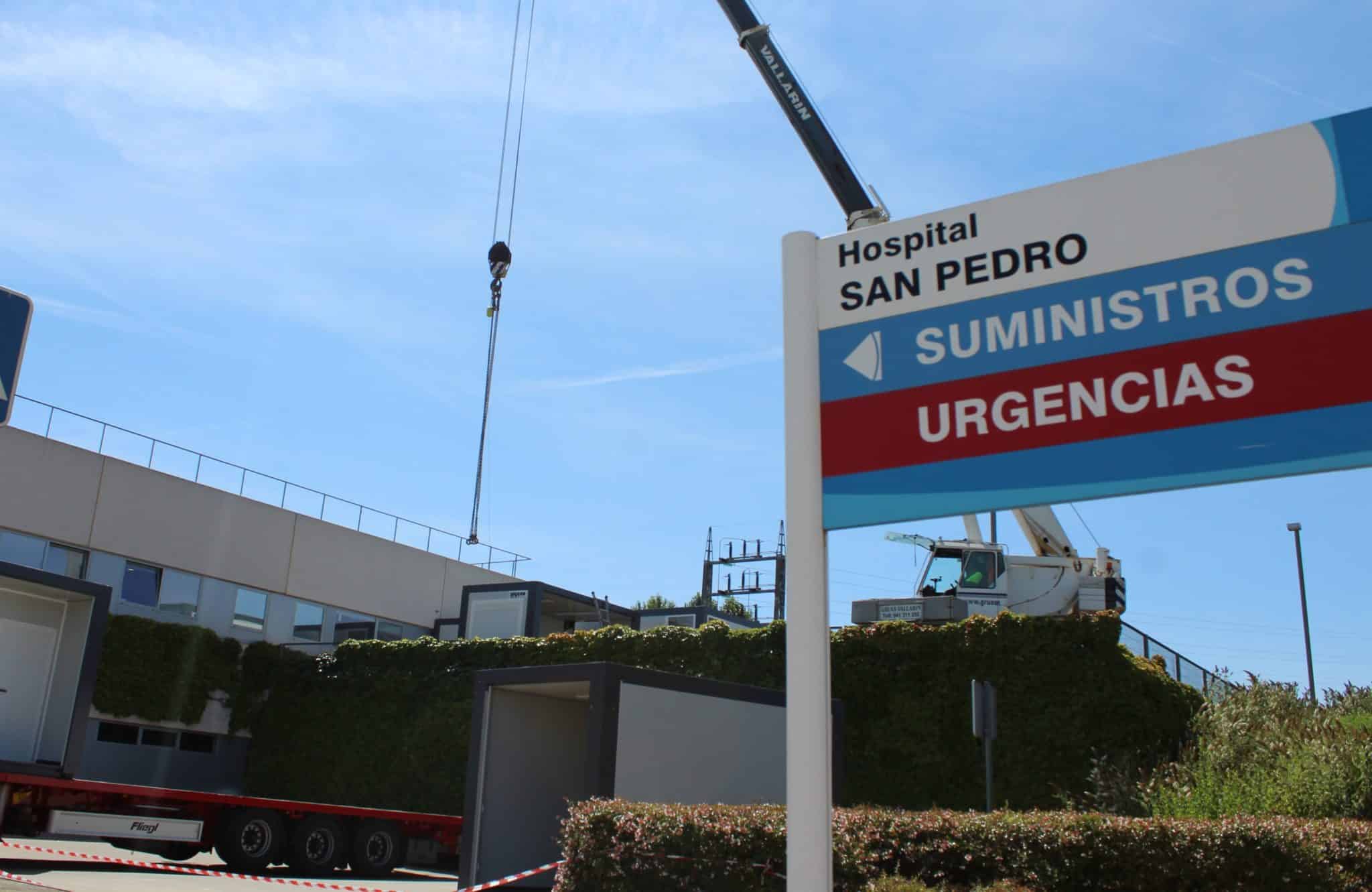 Arrancan las obras de ampliación del Servicio de Urgencias del Hospital San Pedro