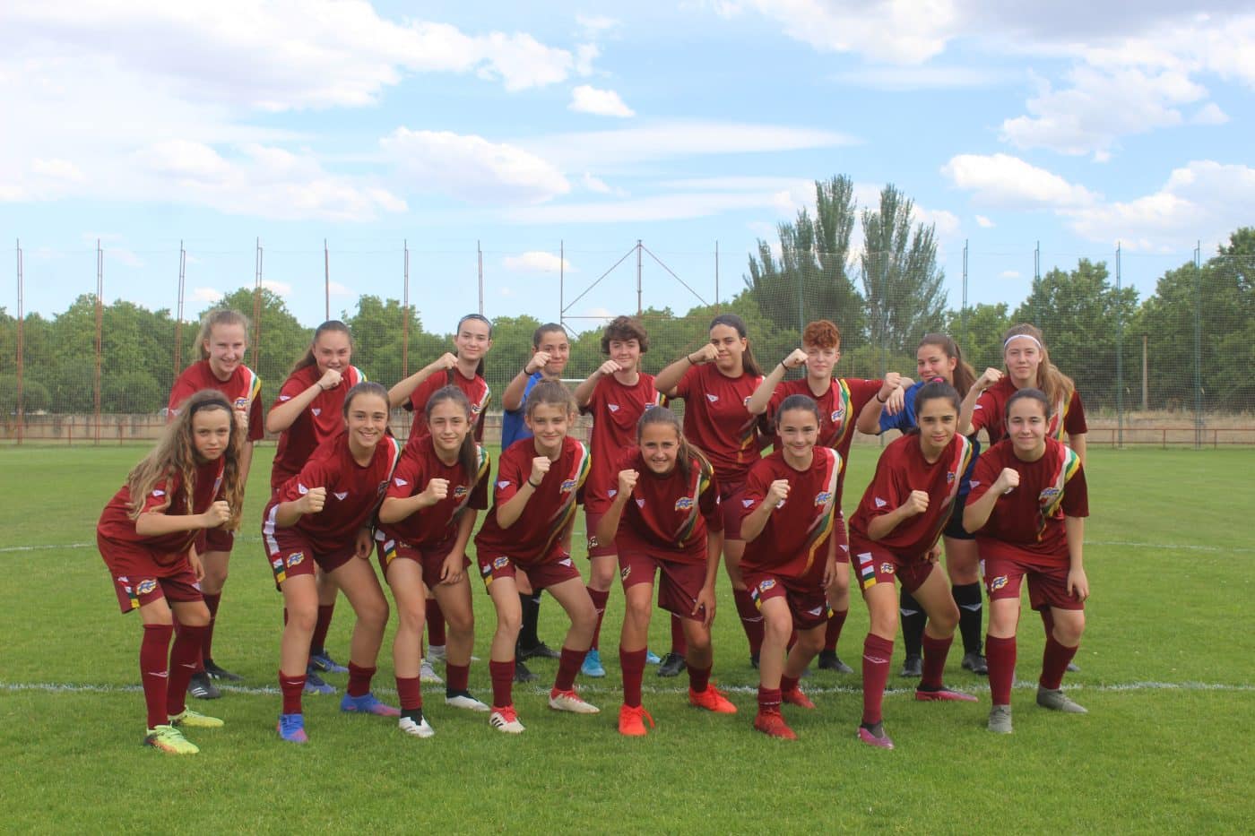 La Selección Riojana femenina de fútbol, en la fase plata de los Campeonatos de España 1